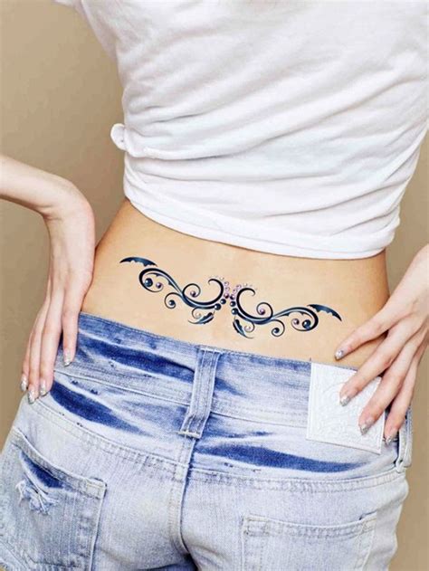 unique lower bum tattoo|Lower Back Buttocks Tattoos